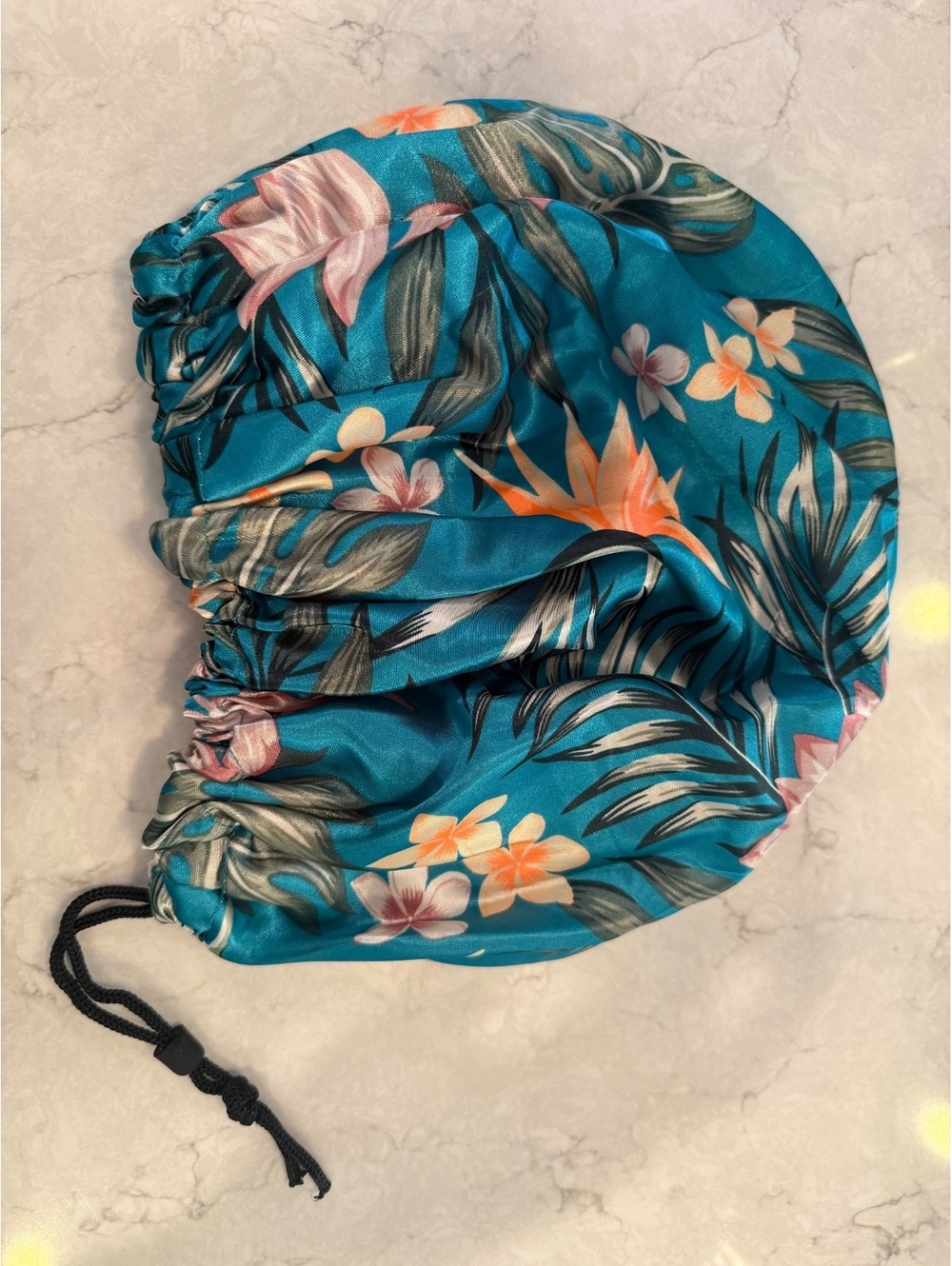 Glow by Daye Premium Satin Bonnet - Adjustable Drawstring, Reversible (One)